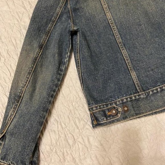Gap Ladies Blue Demin Jean Jacket size small. - Picture 9 of 13